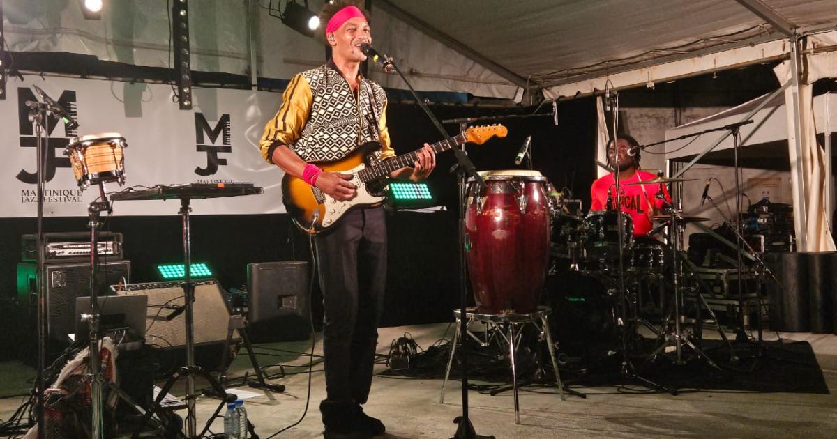 Martinique Jazz Festival : David Walters a séduit Saint-Pierre