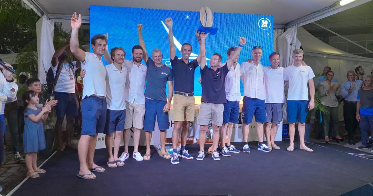 Les Ultim honorés au village d’arrivée de la Transat Jacques Vabre