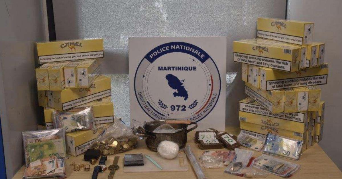 Importante opération de lutte contre le trafic de drogue à Fort-de-France