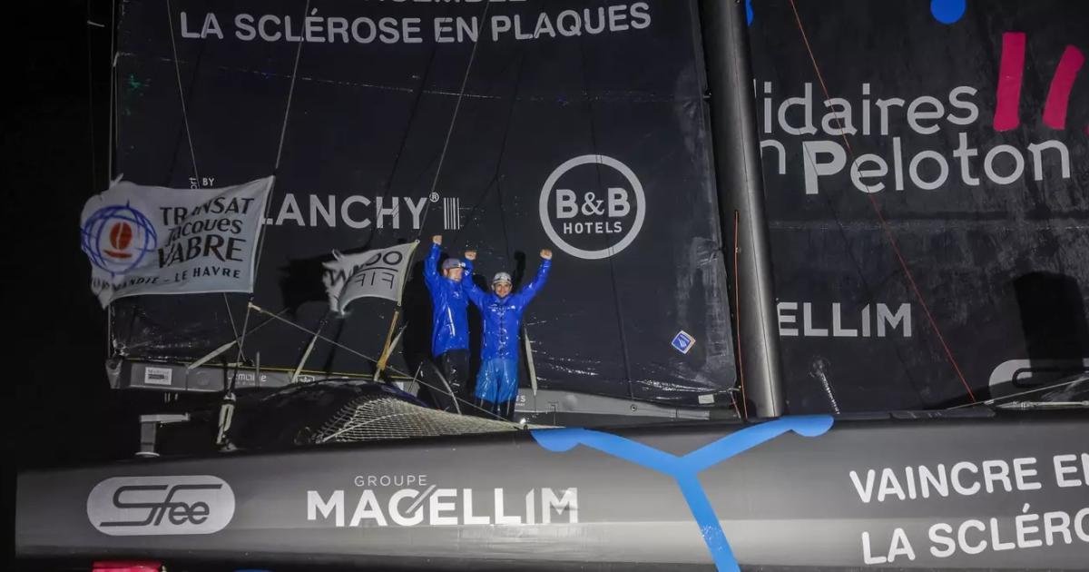 « Solidaires en Peloton », 1er des Ocean Fifty de la Transat Jacques Vabre !