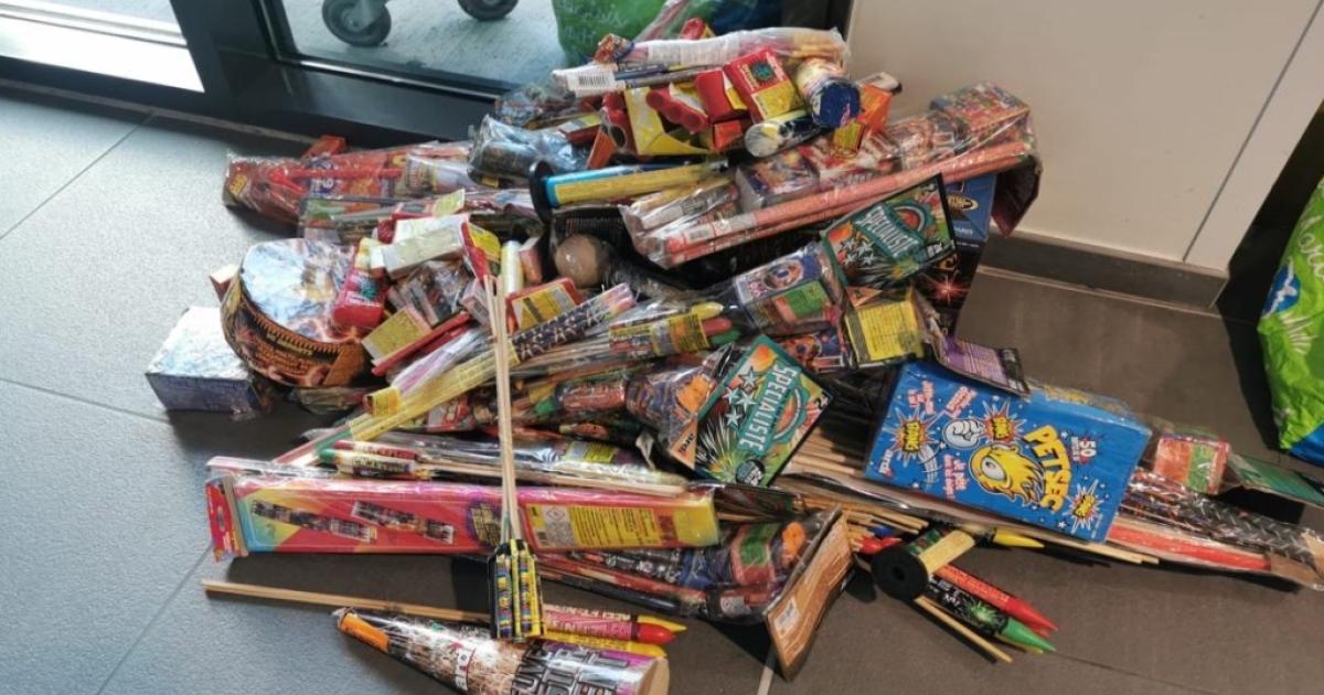 250 kilos de pétards et de feux d’artifices saisis par la police en Martinique