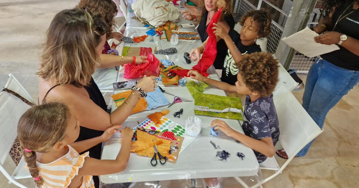 Des ateliers créatifs autour de l'exposition sur le Bénin à la Fondation Clément