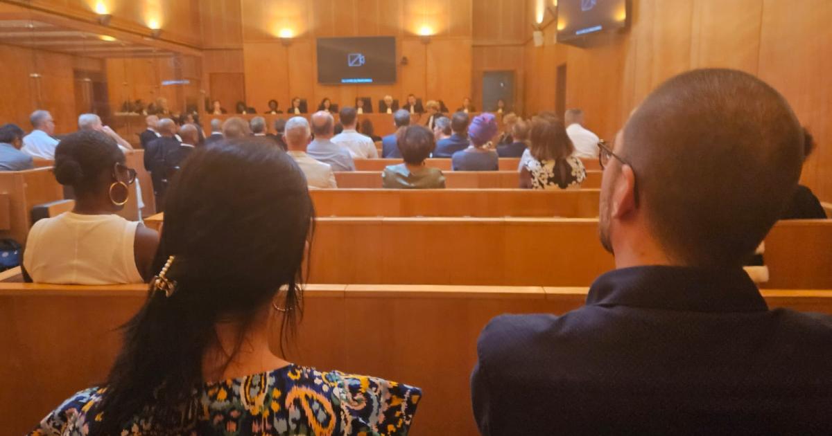 La situation du greffe au centre de la rentrée du tribunal judiciaire de Fort-de-France