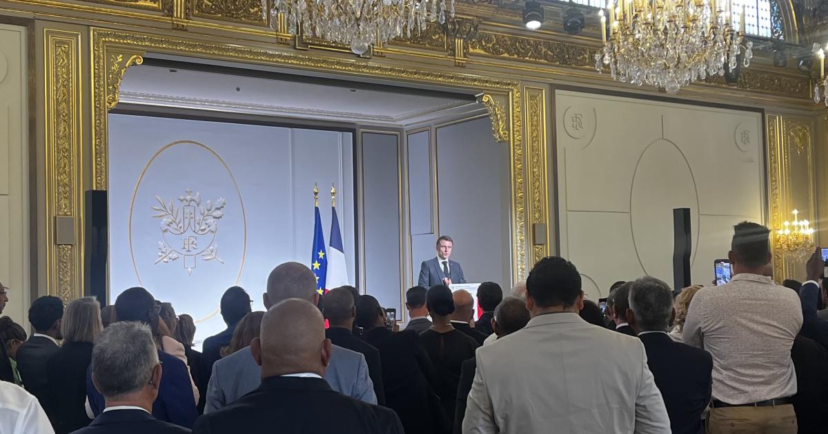 Le monde agricole des Outre-mer à l'Elysée