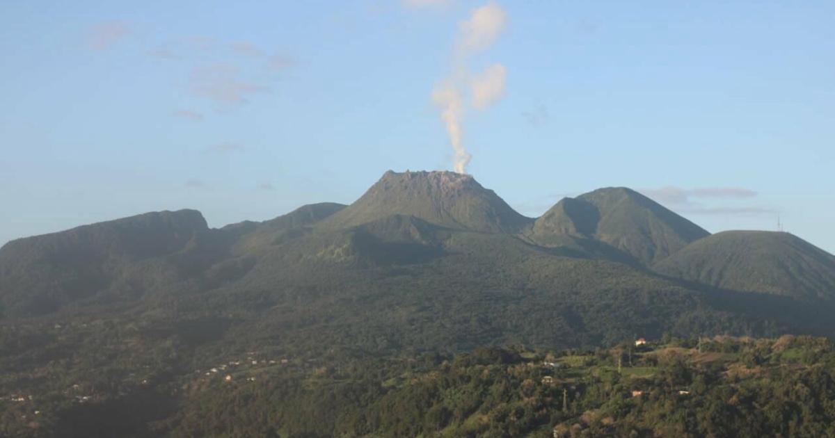 Le niveau d’alerte volcanique reste en vigilance jaune en Guadeloupe