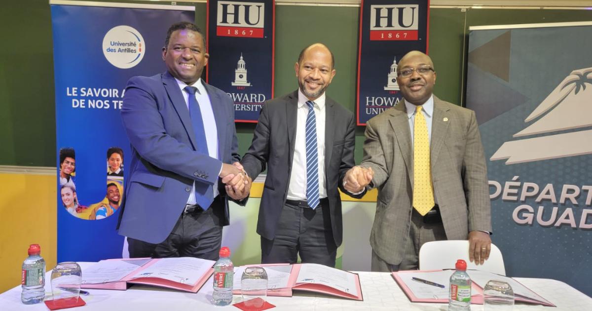 L’Université des Antilles et l’Université de Howard (Washington) désormais liées