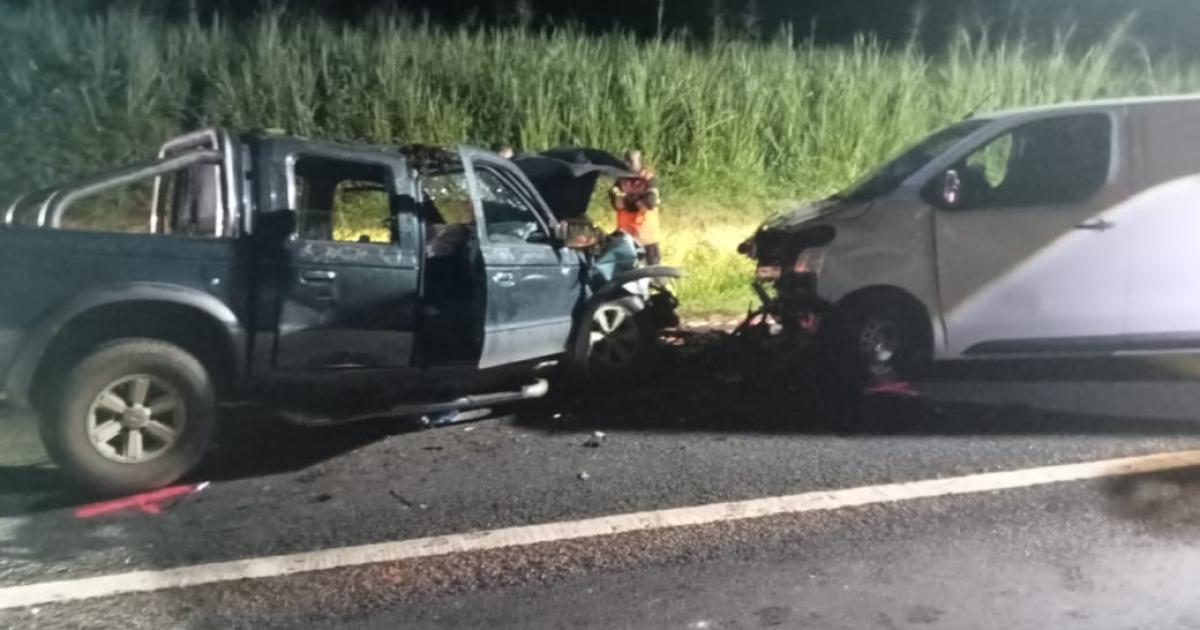 Carambolage à Capesterre-Belle-Eau : un mort et plusieurs blessés