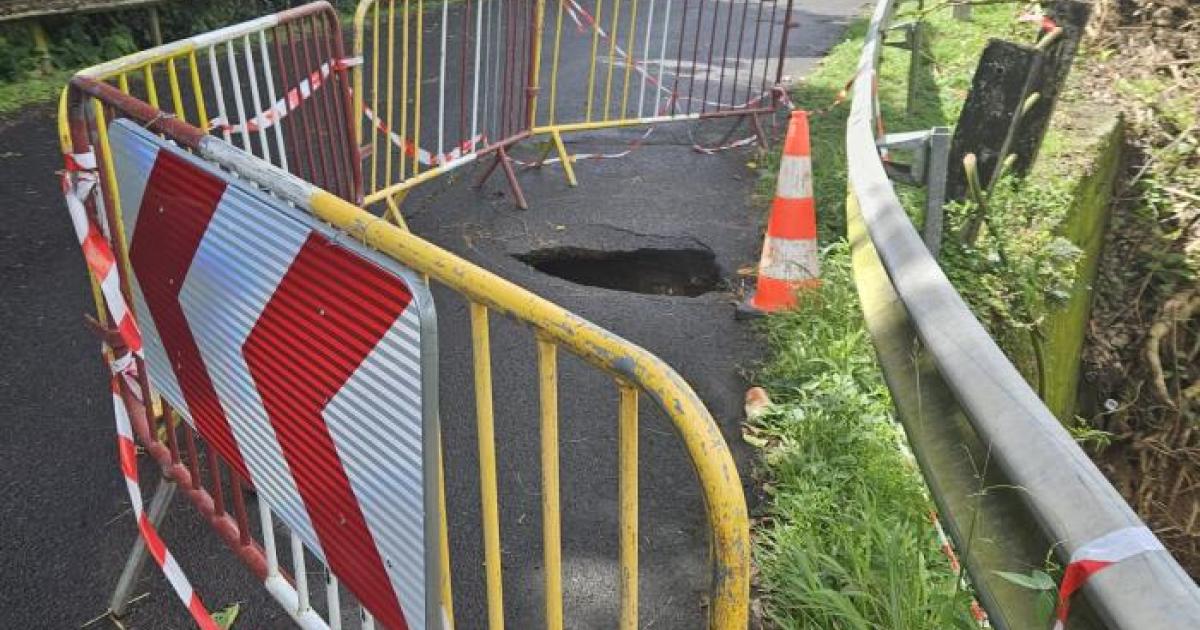 Un pont provisoire bientôt construit pour les habitants de Sarrault