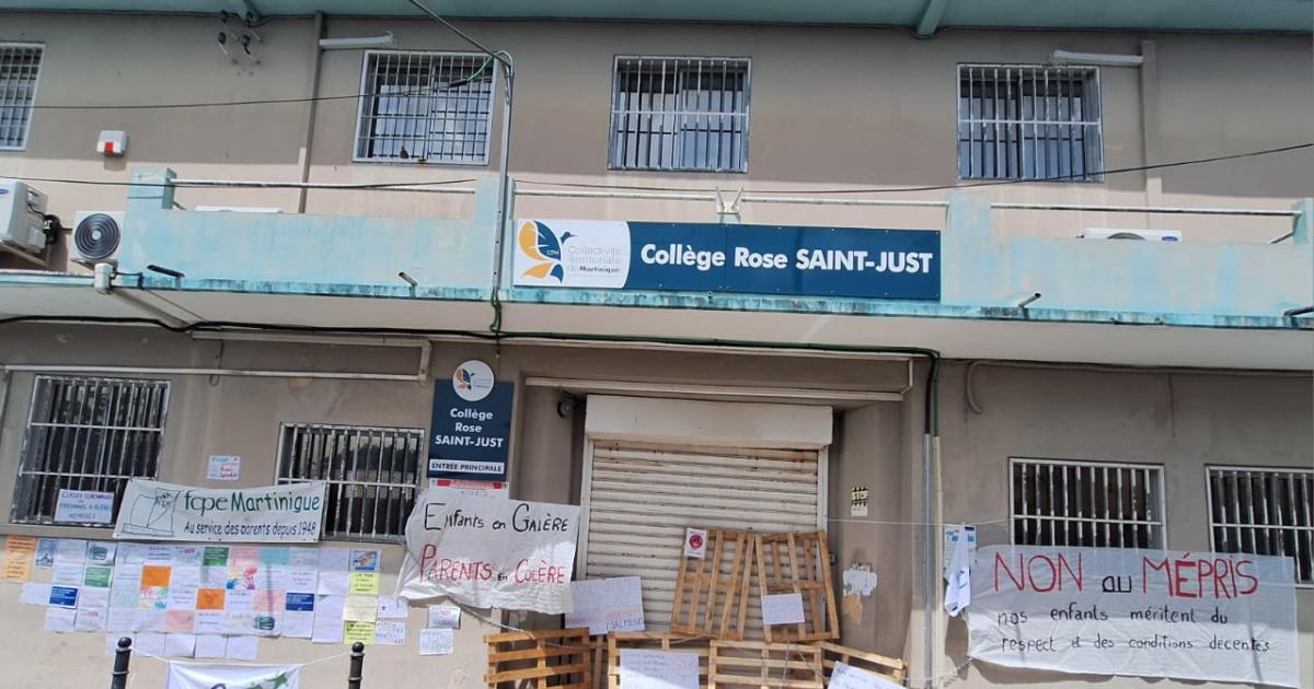 Les cours reprennent ce jeudi matin au Collège Rose Saint-Just de Trinité