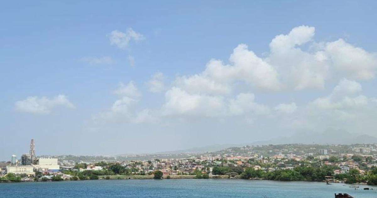La Martinique est toujours sous l'influence de la brume de sable