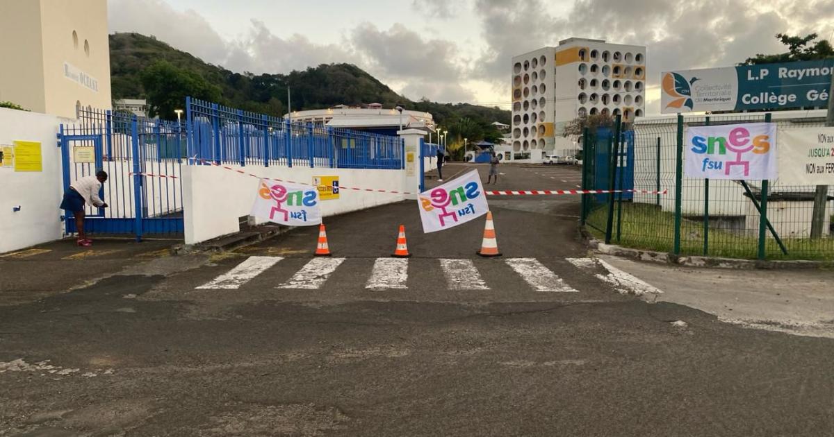 Fin de la grève et reprise des cours au collège du Marin