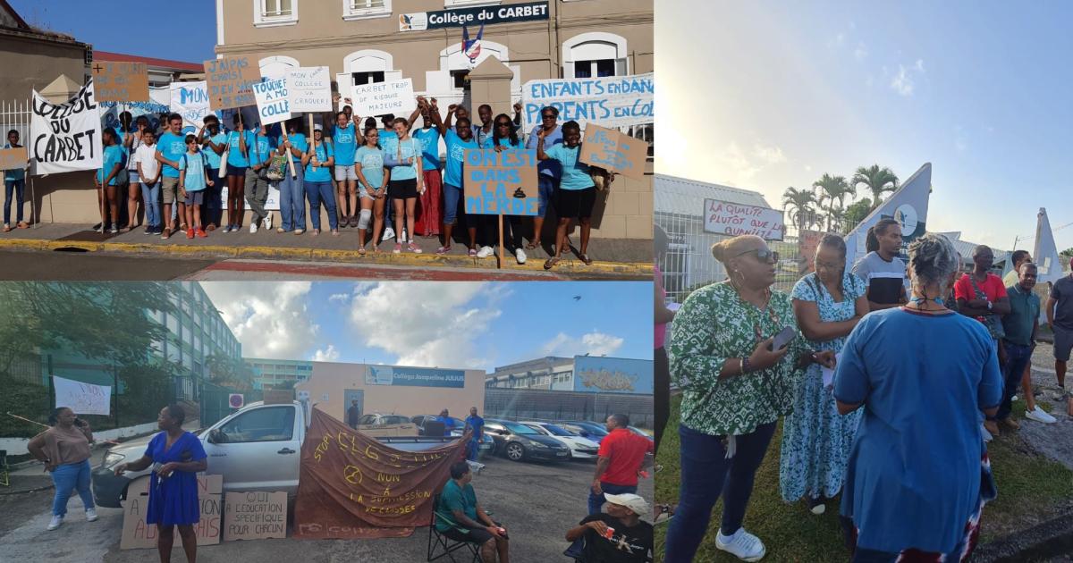 Suppressions de classes en Martinique : plusieurs collèges bloqués ce lundi