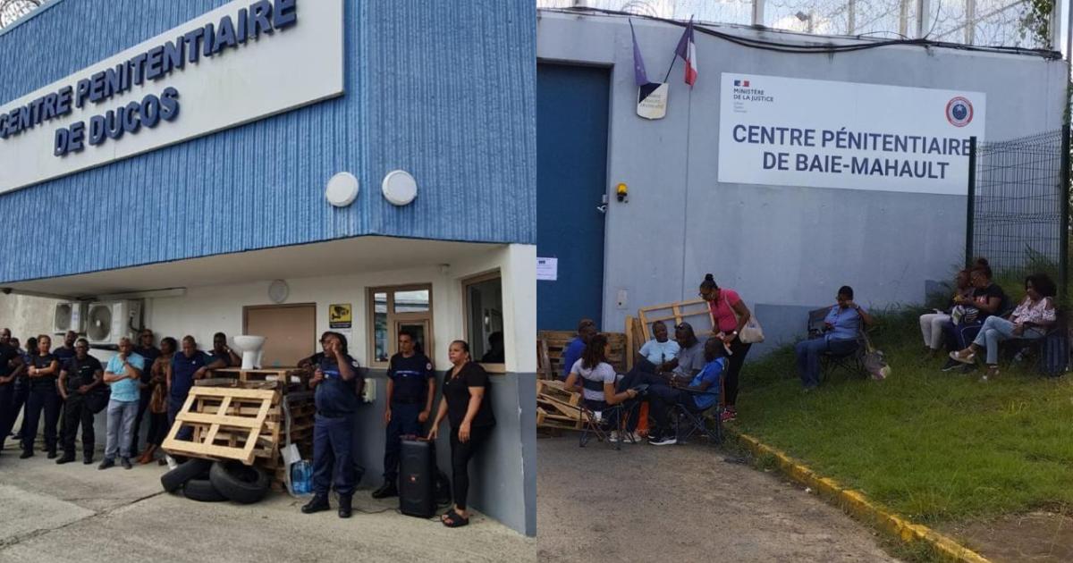 Un 3ème jour de blocage ce vendredi dans les prisons de Guadeloupe et Martinique