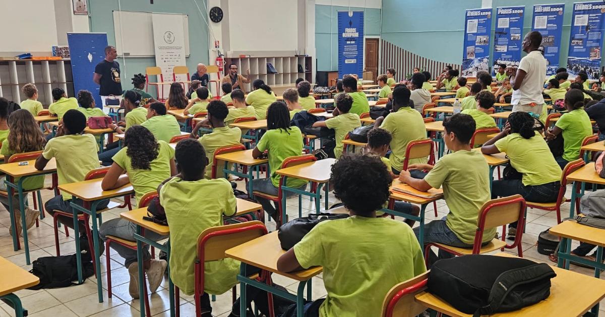 Le collège et le lycée de Massabielle à l’heure des Jeux Olympiques