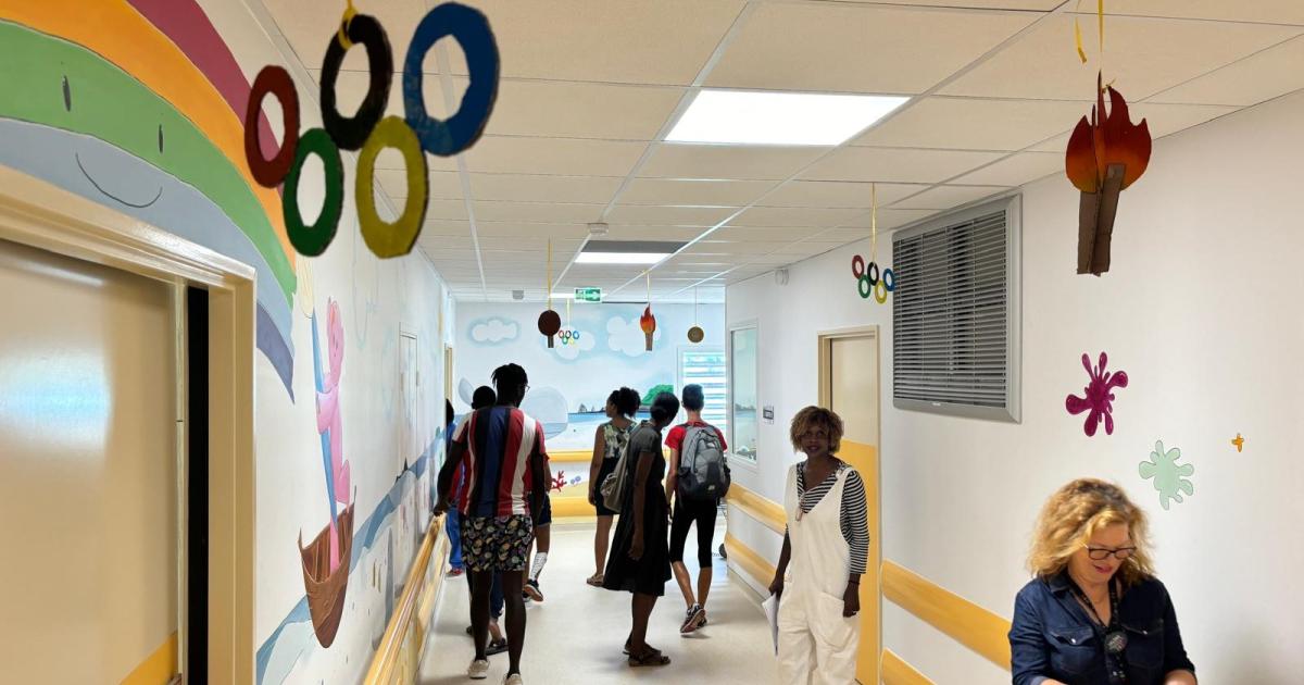 Les Jeux Olympiques s’invitent au pôle parent-enfant des Abymes