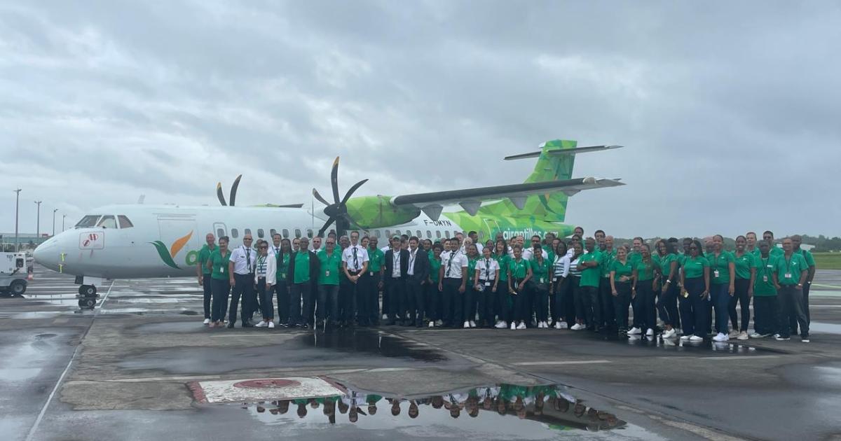 Les pilotes d'Air Antilles en attente d'un certificat pour voler entre la Martinique et la Guadeloupe