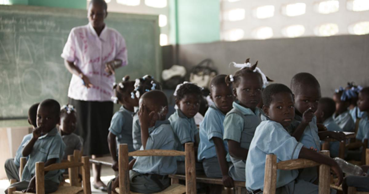 Face à la crise éducative en Haïti, une subvention d'urgence de 2,5 millions de dollars