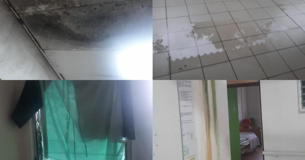 À l’hôpital du Marin, patients et personnels sont sous l’eau