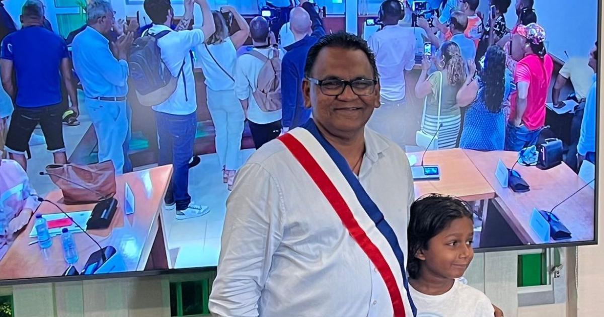 Jean-Luc Perian, nouveau maire de Saint-François