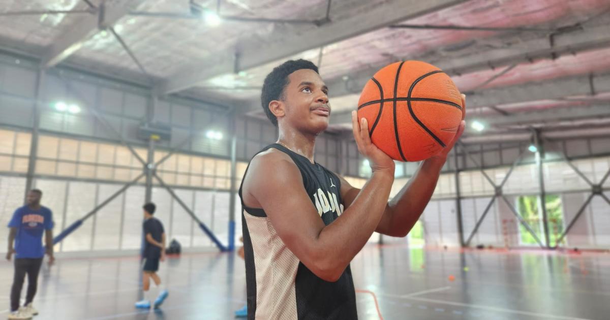Le jeune Martiniquais "Marco" intègre la Tony Parker Adéquat Academy