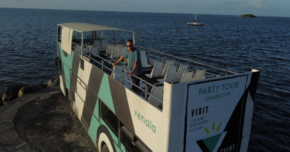 Une nouveauté en Guadeloupe : l’arrivée d’un bus à étage