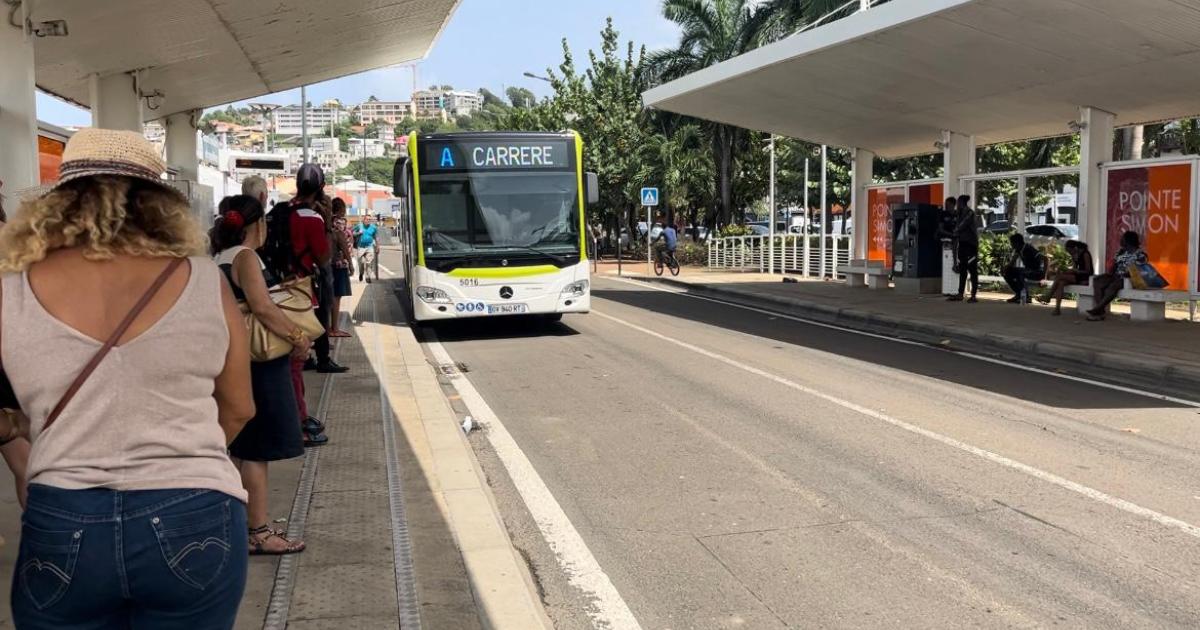 Les bus et le TCSP reprennent du service sur le Réseau Centre de Martinique