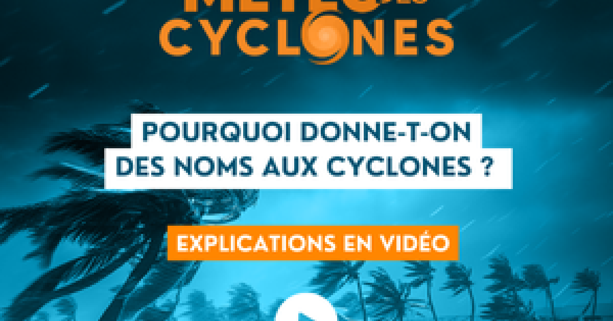 Pourquoi on nomme les cyclones ?