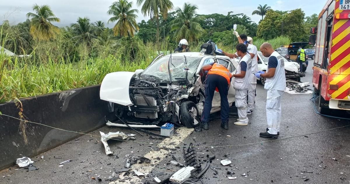 Une femme grièvement blessée dans un accident à Lamentin
