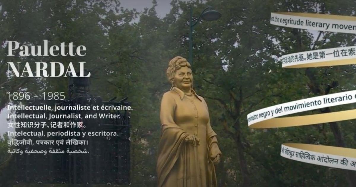 JO 2024 : Une statue symbolique en hommage à la Martiniquaise Paulette Nardal