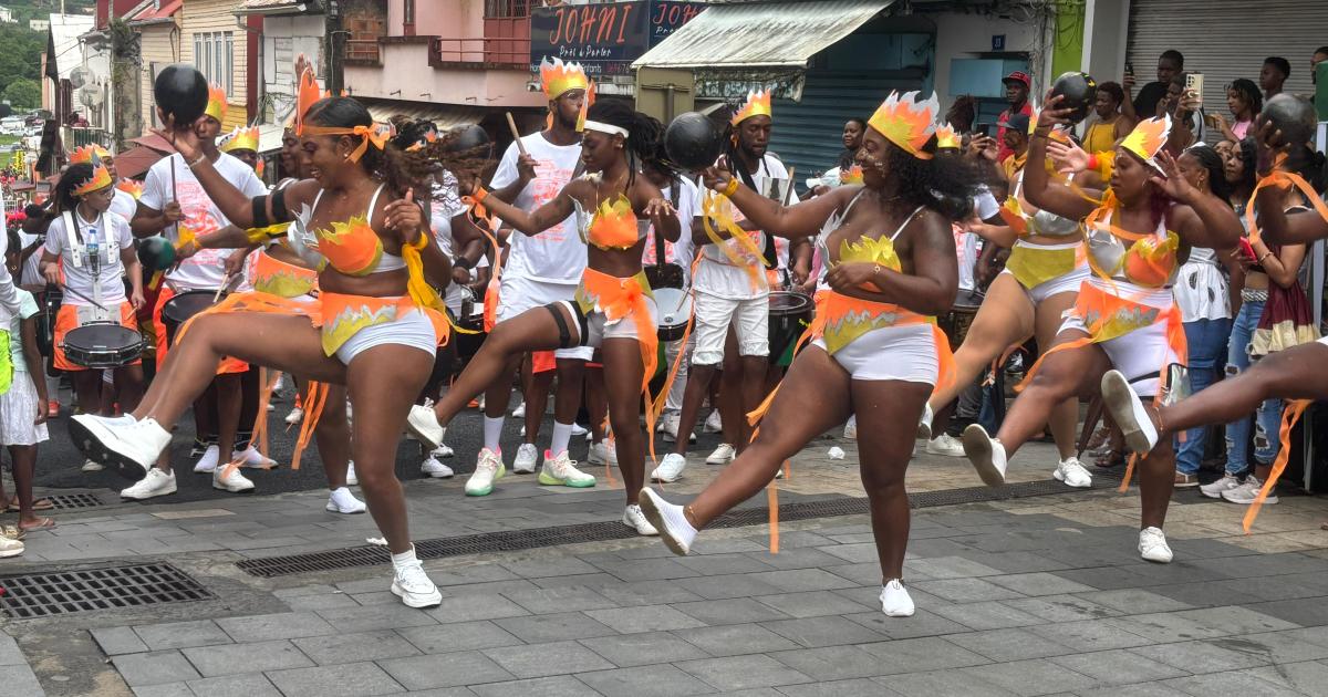 Fête patronale au Lamentin : le carnaval des vacanciers