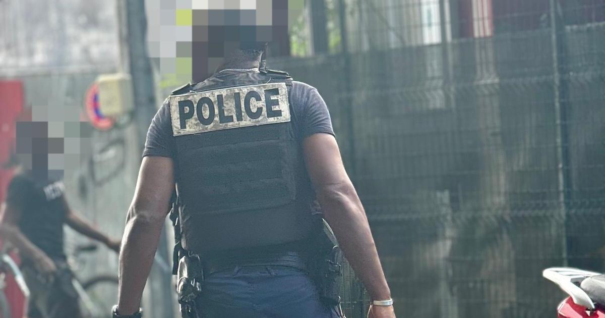 Opération de police dans le secteur de la rue Raspail à Pointe-à-Pitre