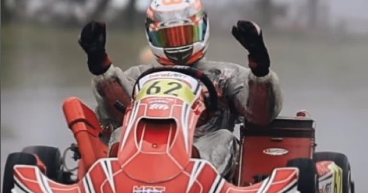 Le Martiniquais Craig Tanic, champion de France de karting