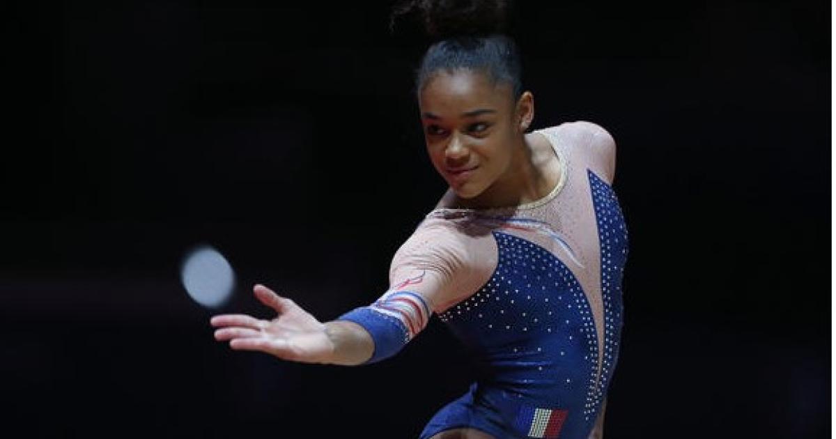 La gymnaste Mélanie de Jésus Dos Santos est de retour en Martinique