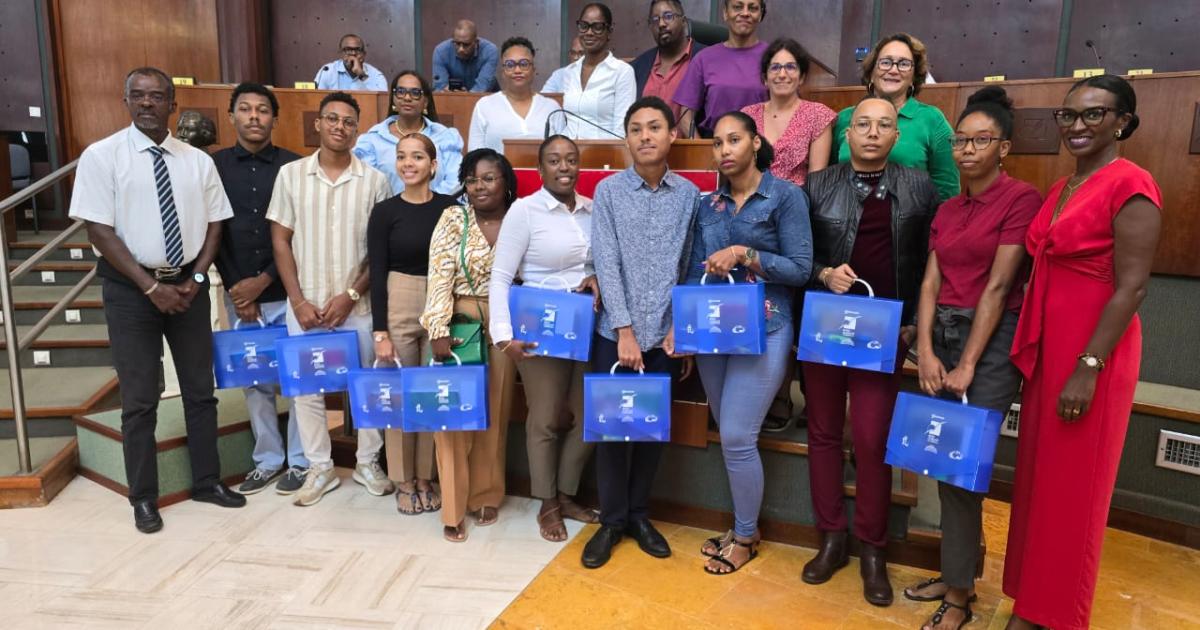 Neuf nouveaux apprentis recrutés par la Région Guadeloupe