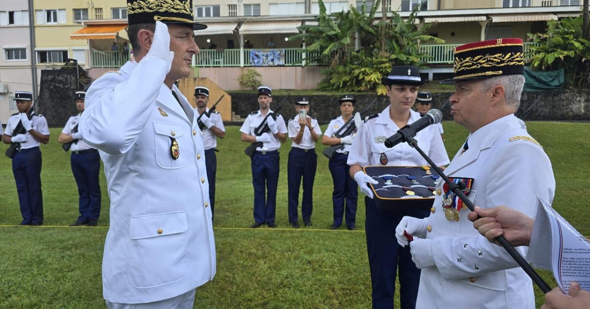 Le général Christophe Perret est le nouveau commandant de la gendarmerie de Guadeloupe