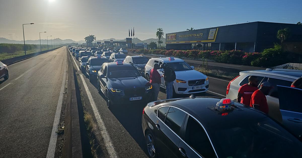 Les taxis lancent leur opération molokoy sur l'autoroute