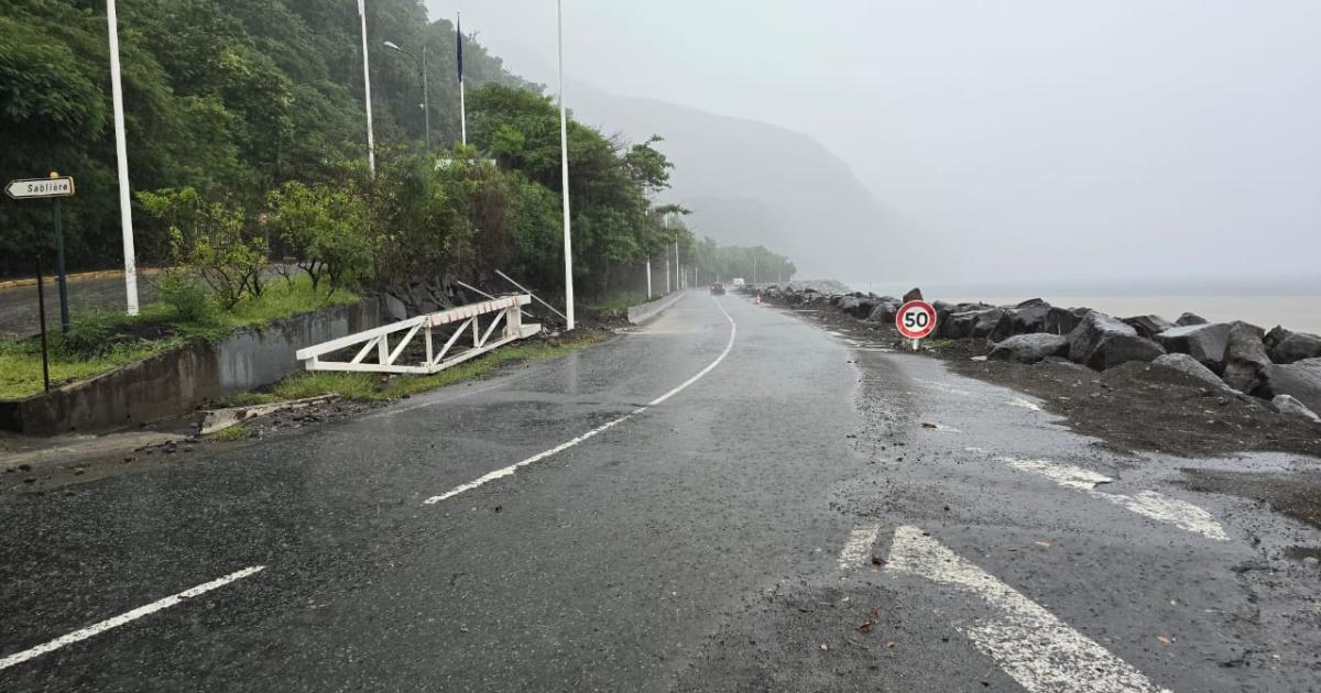 La Guadeloupe balayée par de fortes pluies : le point sur l'état des routes