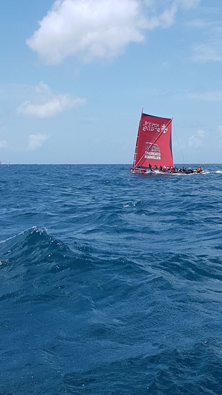 Changement de voile pour Brasserie Lorraine