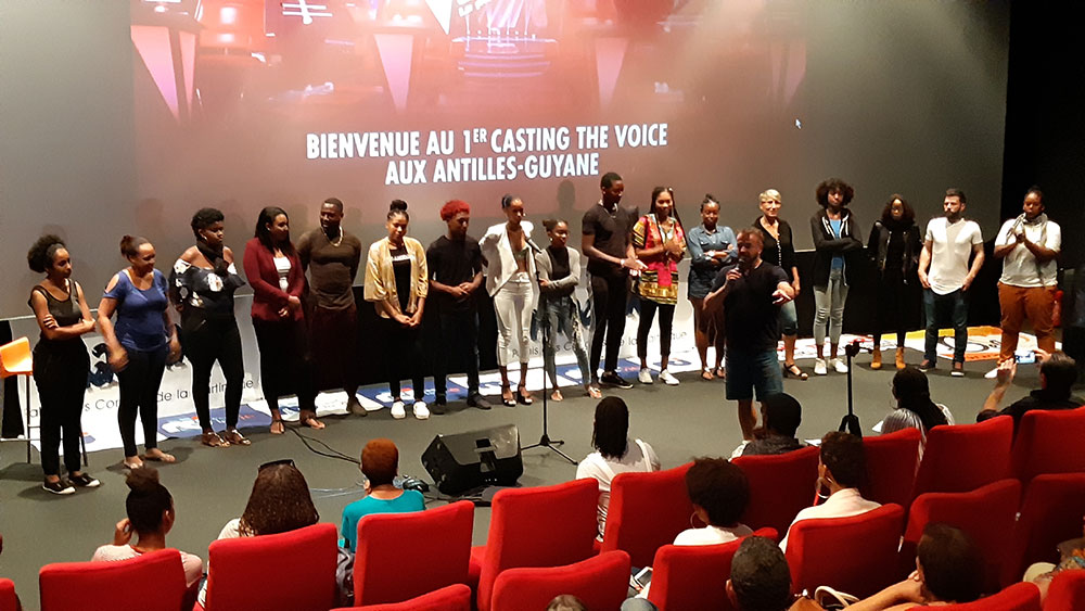 Les 17 candidats après leurs prestations
