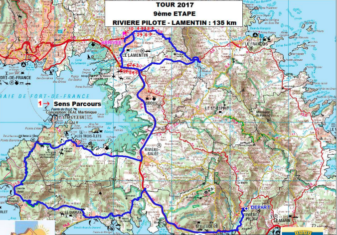 Parcours 9ème étape