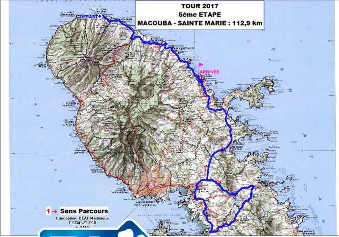 Parcours 5ème étape