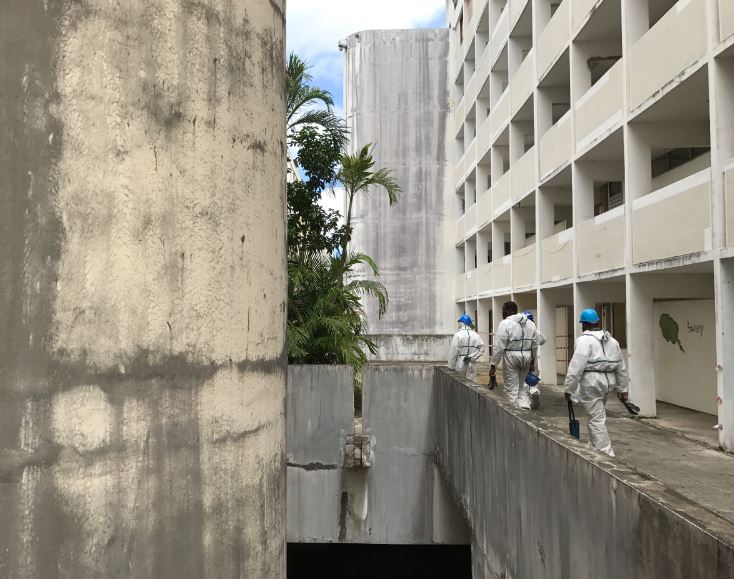 Démolition Capitaines Grand Camp