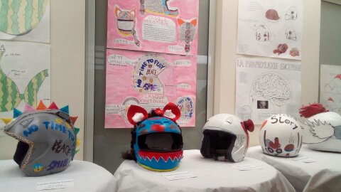 Des casques cutomisés