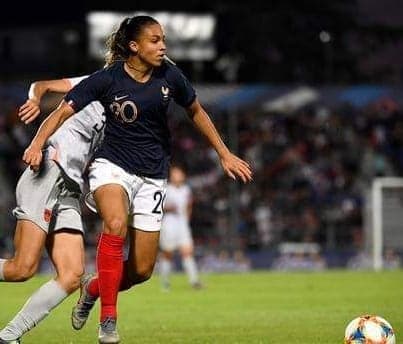 Delphine Cascarino en pleine action 