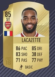 Lacazette en numéro 1