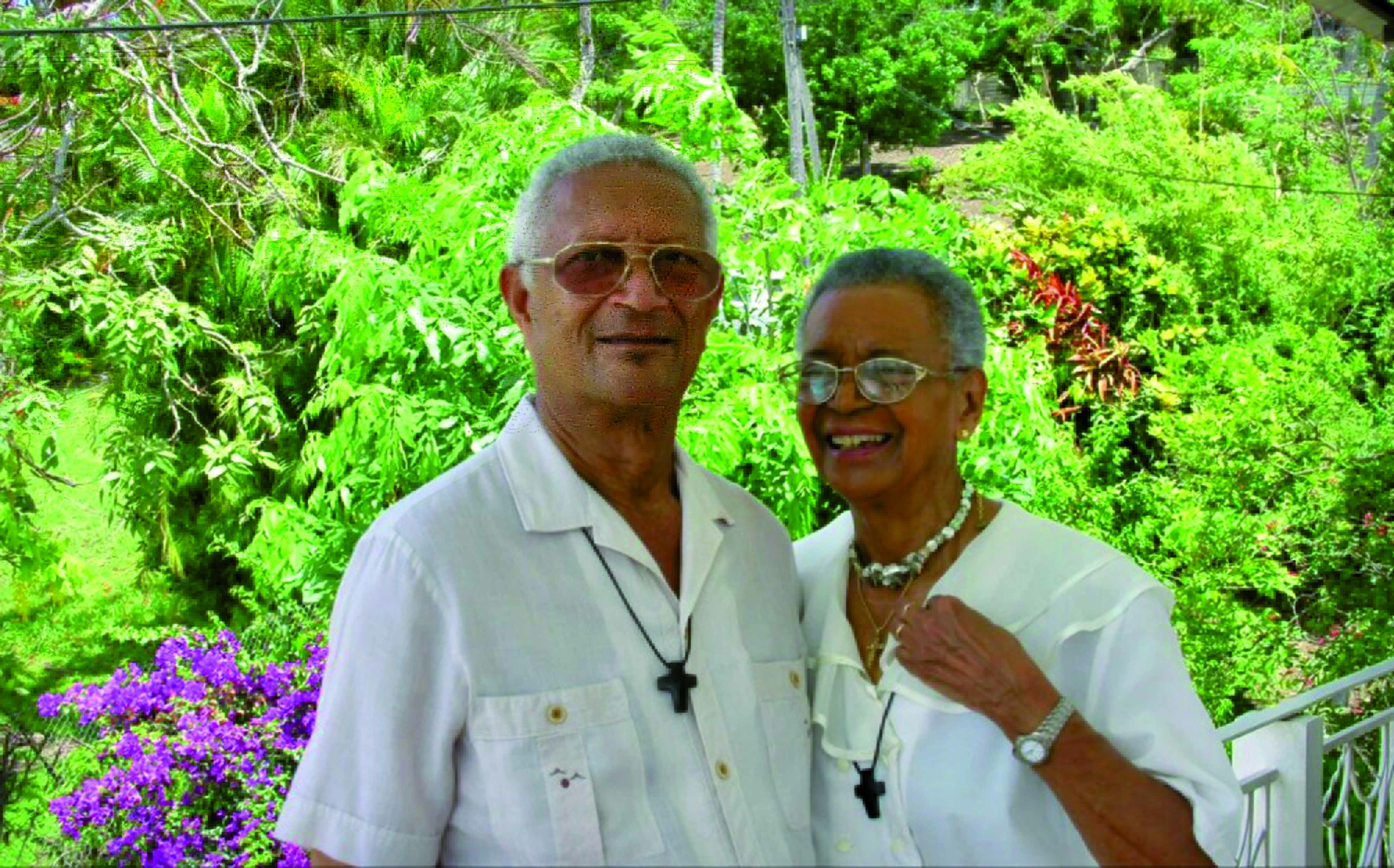 Marcelle Prudent et son mari Guy Prudent