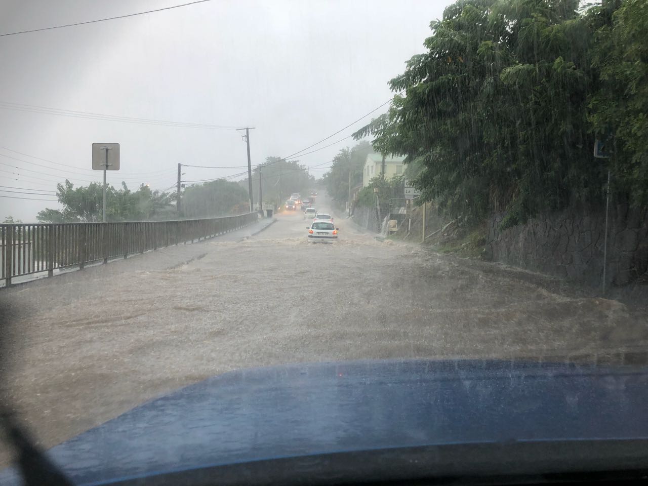 Inondations Schoelcher