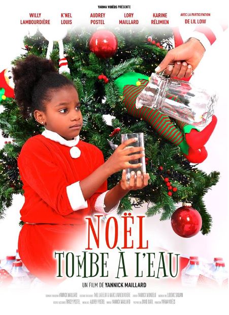 Affiche Noel tombe à l'eau