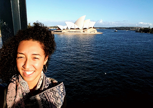 Surya Maibaum en Australie