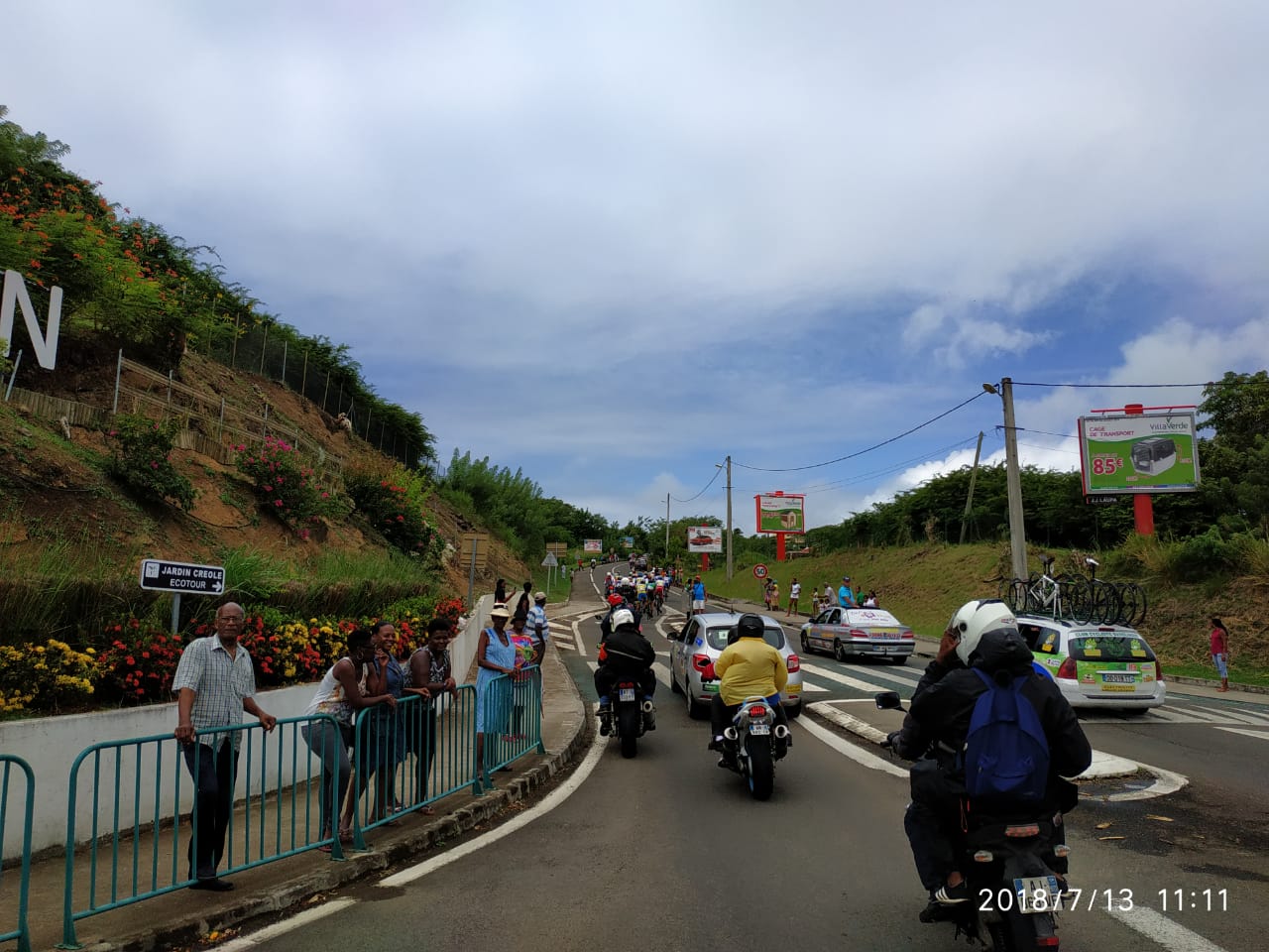 Peloton au Vauclin